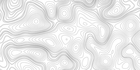 Topographic map backdrop. Conditional geography scheme and the terrain path. Contour line abstract background. Topographic line pattern.