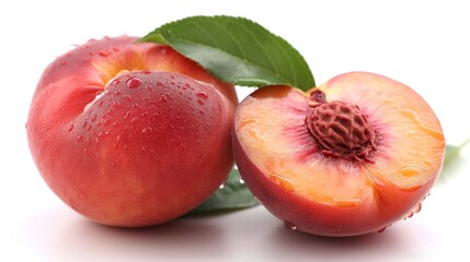 tasty sweet peaches