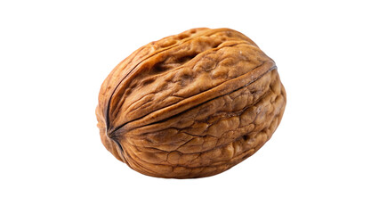 A walnuts isolated on transparent background