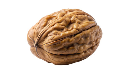 Fototapeta premium A walnuts isolated on transparent background