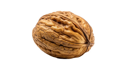 Obraz premium A walnuts isolated on transparent background