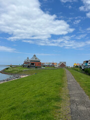 Path on a dyke around Stavoren