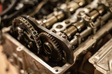 Car Engine Timing Chain Symbol