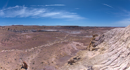 View from Jim Camp Ridge at Petrified Forest AZ