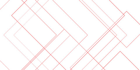 Abstract white gray and Red vector blueprint background with modern design. Vector abstract futuristic architecture concept with digital geometric connection Red lines.