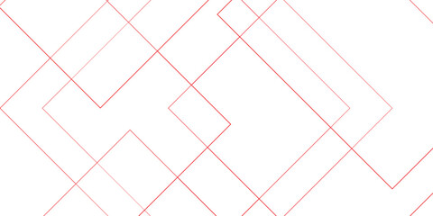 Abstract white gray and Red vector blueprint background with modern design. Vector abstract futuristic architecture concept with digital geometric connection Red lines.