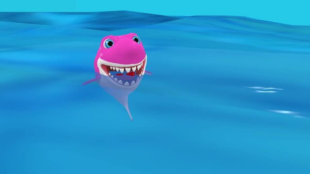 Baby shark animation video