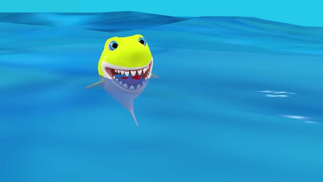 Baby shark animation video