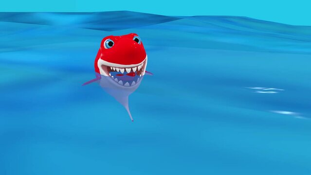 Baby shark animation video