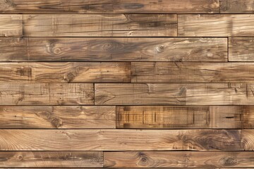 Seamless Light Brown Wooden Plank Texture for Background or Design