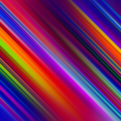 Colorful stripe abstract background. Motion effect. Color lines. Colored fiber texture backdrop and banner. Multi color gradient pattern and textured wallpaper.