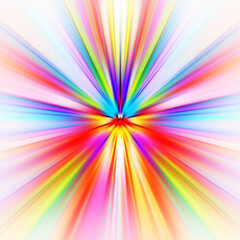 Obraz premium Colorful zoom motion effect. Abstract background. Color lines. Colored texture backdrop and banner. Multi color gradient pattern and textured wallpaper.