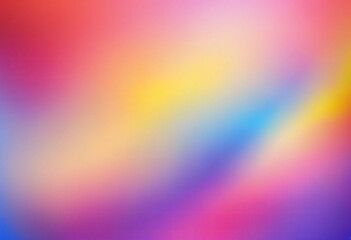 Obraz premium Multicolor amazing defocus background. Red blue yellow pink violet gradient abstract pattern. Rainbow colorful blur illustration