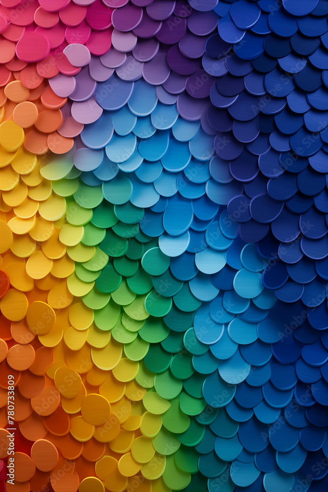 Poster rainbow pattern background image.