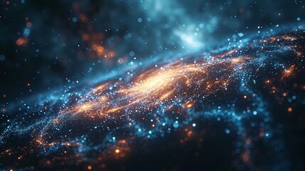 A cosmic observatory AI, scanning the universe for phenomena and civilizations beyond our current understanding