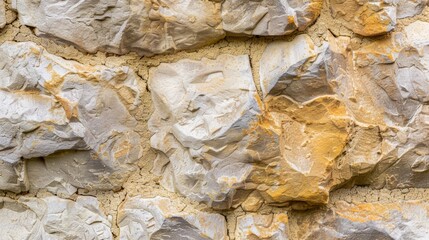Rough sandstone texture close-up background 