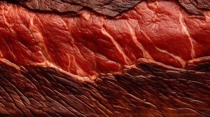 steak texture background. Close-up. Realistic, detailed photo, best quality --ar 16:9 --style raw --v 5.2 Job ID: 40f285e2-2c25-41cf-a8cb-0450df2bd604