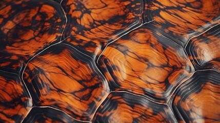 tortoise shell texture background. Close-up. 