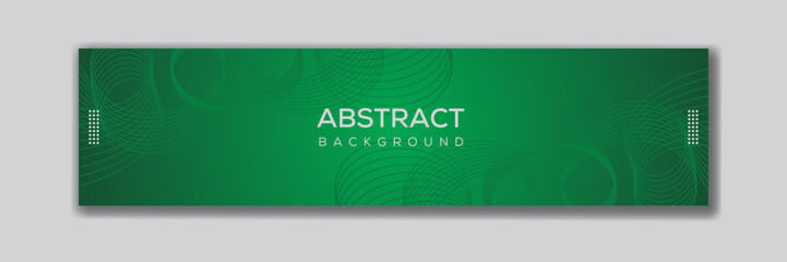 Ingenious abstract technology LinkedIn banner template featuring an artistic, vibrant backdrop