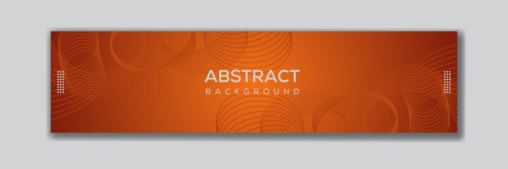 Innovative abstract technology LinkedIn banner template with vibrant, artistic background