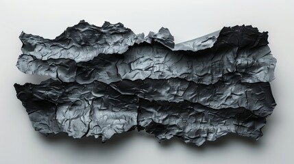 Rugged Black Charcoal Texture for Bold Background Design