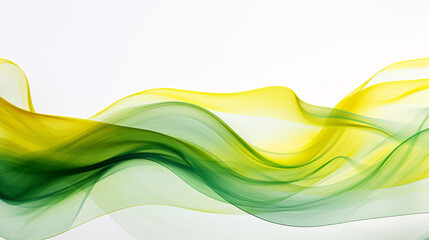Abstract beautiful green modern wave background