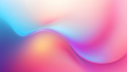 3d render abstract background. Beautiful rainbow waves. Digital illustration for wallpapers, posters, and covers.