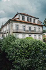 Ponte da Barca, Portugal - September 9, 2023: Typical portuguese villa. Residential building. - 780755647