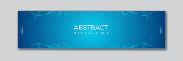 LinkedIn cover banner template with an abstract technology design that is both unique and contemporary.