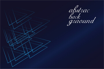 Abstract line art vector background