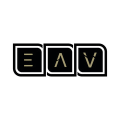 EAV Creative logo And Icon Design