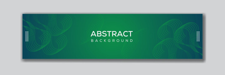 A template for a LinkedIn cover banner featuring an abstract technological design 