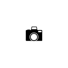 Photo camera Icon isolated on white background