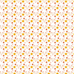 Seamless  flower vector pattern , wonderful floral pattern