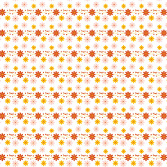 Seamless  flower vector pattern , wonderful floral pattern