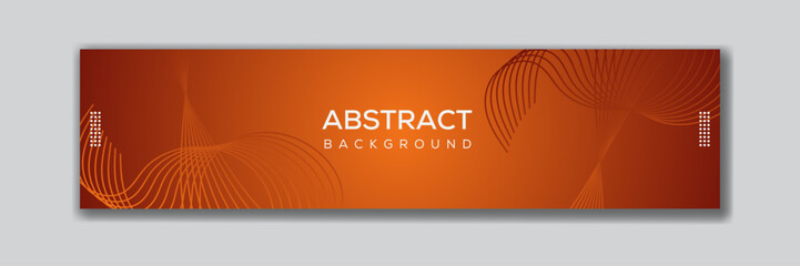 Innovative abstract technology design for the LinkedIn cover banner template 