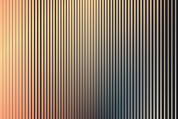 Obraz premium Abstract vertical gradient background with thin lines, using shades of brown and peach colors