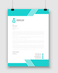 corporate letterhead design  creative modern letter head design template for your project.
letterhead, letter head, Business letterhead design.
