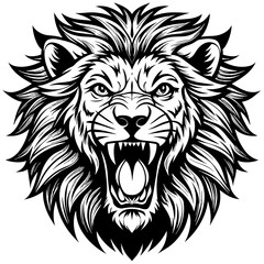 lion head mascot