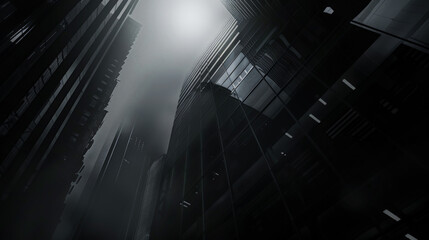 dark business background