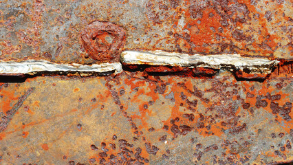 Background from a rusty metal surface.