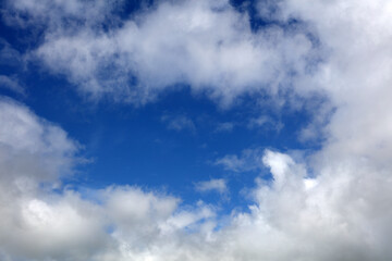 White clouds in sky - 780795264