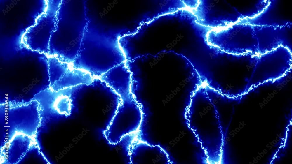 Poster blue energy light strings or waves background with flares and backlighting. usable as future modern 