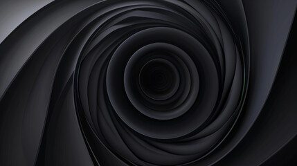 abstract black background, swirls