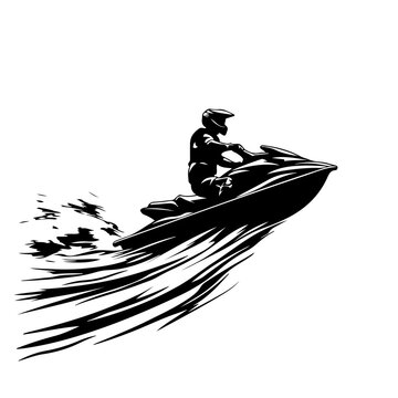 recommend clip art: Jet Skiing