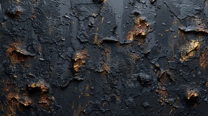 Black grunge metal texture
