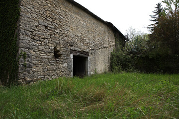 Old abandonned barn -  Saint Maurice d'Ardeche - Ardeche - France