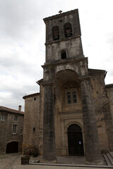 Fototapeta na wymiar Church - Église Saint-Pierre-aux-Liens - Labeaume - Village de France - Ardeche - France