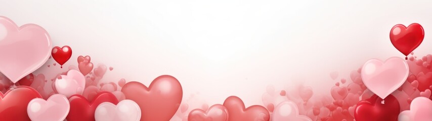 Set the mood for love and celebration with a vibrant red hearts background for Valentine's Day.
