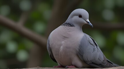 grey dove .Generative AI